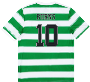 Celtic 2021-22 Home Shirt (Sponsorless) (L) (BURNS 10) (Good)_1