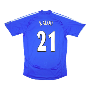 Chelsea 2006-08 Home Shirt (M) (Very Good) (Kalou 21)_1