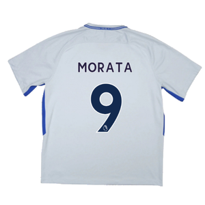 Chelsea 2017-18 Away Shirt (Very Good) (Morata 9)_1