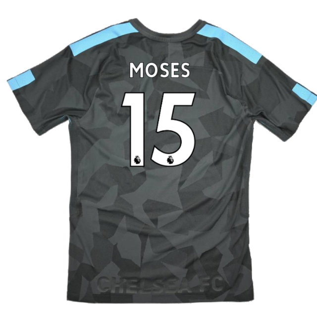Chelsea 2017-18 Third Shirt (M) (Moses 15) (Excellent)_1