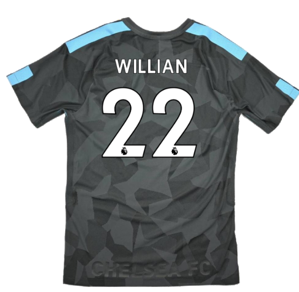 Chelsea 2017-18 Third Shirt (M) (Willian 22) (Excellent)_1