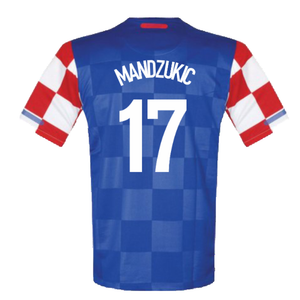 Croatia 2010-12 Away Shirt (S) (Mint) (Mandzukic 17)_1