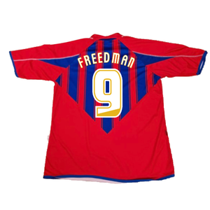 Crystal Palace 2007-08 Home Shirt (S) (Good) (Freedman 9)_1