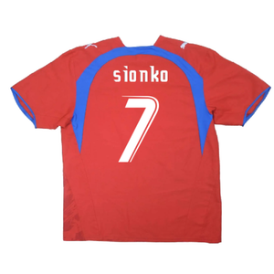 Czech Republic 2006-08 Home Shirt (XL) (Very Good) (Sionko 7)_1