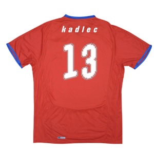 Czech Republic 2008-10 Home Shirt (XL) (Good) (Kadlec 13)_1