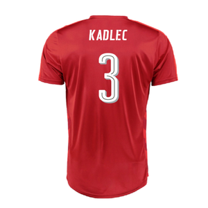 Czech Republic 2016-17 Home Shirt (L) (Excellent) (Kadlec 3)_1