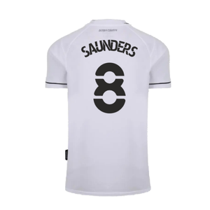 Derby County 2020-21 Home Shirt (L) (Excellent) (Saunders 8)_1