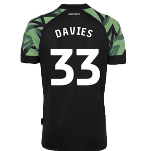 Derby County 2022-23 Away Shirt (Sponsorless) (M) (Davies 33) (Mint)_1