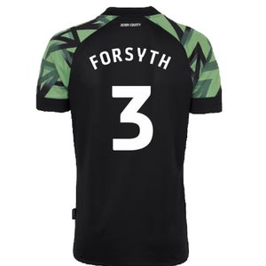 Derby County 2022-23 Away Shirt (Sponsorless) (XL) (Forsyth 3) (Mint)_1