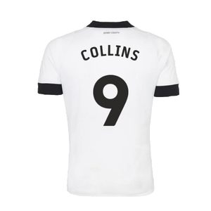 Derby County 2022-23 Home Shirt (Sponsorless) (XXL) (Collins 9) (Excellent)_1