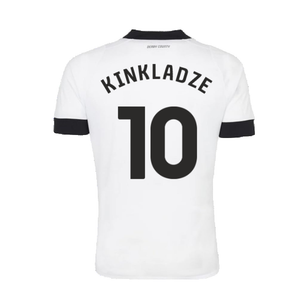 Derby County 2022-23 Home Shirt (Sponsorless) (XXL) (Kinkladze 10) (Excellent)_1