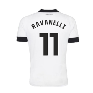 Derby County 2022-23 Home Shirt (Sponsorless) (S) (Ravanelli 11) (Very Good)_1