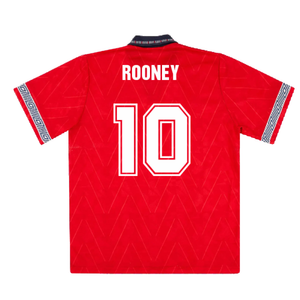 England 1990-92 Away Shirt (Excellent) (Rooney 10)_1