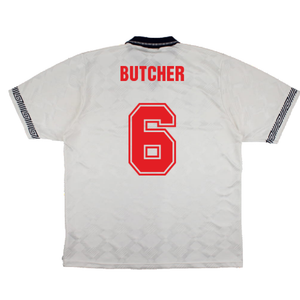 England 1990-92 Home Shirt (XL) (Very Good) (Butcher 6)_1