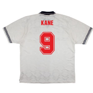 England 1990-92 Home Shirt (XL) (Very Good) (Kane 9)_1