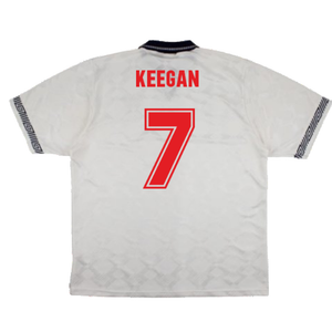 England 1990-92 Home Shirt (L) (Excellent) (Keegan 7)_1