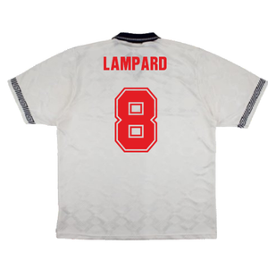 England 1990-92 Home Shirt (M) (Excellent) (Lampard 8)_1