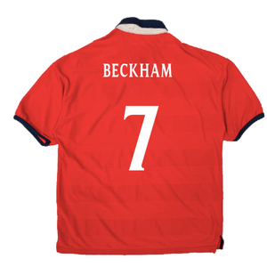 England 1999-01 Away Shirt (Excellent) (Beckham 7)_2