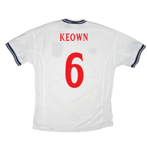 England 1999-01 Home Shirt (L) (Very Good) (Keown 6)_1