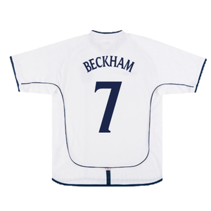 England 2001-03 Home Shirt (2XL) (Good) (BECKHAM 7)_2