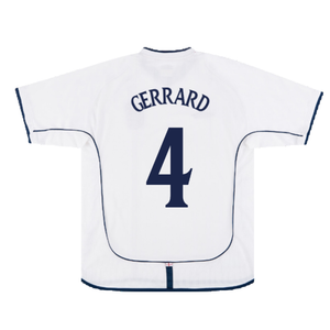 England 2001-03 Home Shirt (2XL) (Good) (GERRARD 4)_2