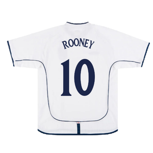 England 2001-03 Home Shirt (Good) (ROONEY 10)_1