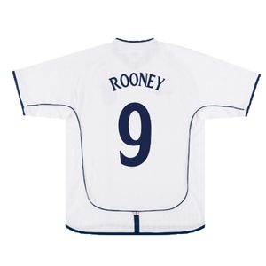 England 2001-03 Home Shirt (XL) (Excellent) (ROONEY 9)_2