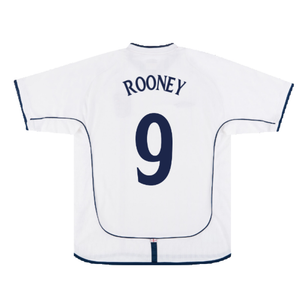 England 2001-03 Home Shirt (XL) (Fair) (ROONEY 9)_2