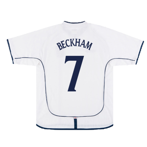 England 2001-03 Home Shirt (XXL) (Good) (BECKHAM 7)_2