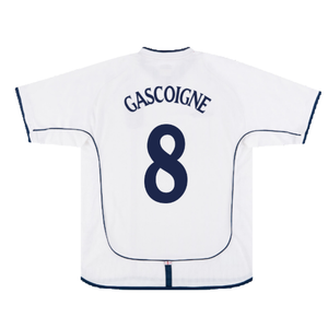 England 2001-03 Home Shirt (XXL) (Good) (GASCOIGNE 8)_2