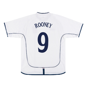 England 2001-03 Home Shirt (XXL) (Good) (ROONEY 9)_2