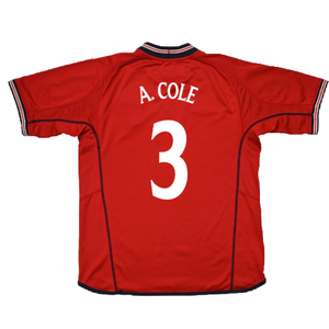 England 2002-04 Away Shirt (Excellent) (A. Cole 3)_1