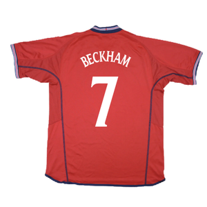 England 2002-04 Away Shirt (Very Good) (Beckham 7)_2