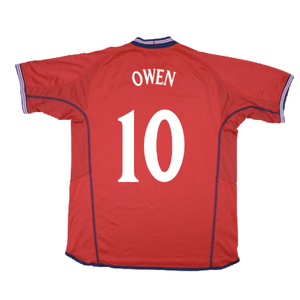 England 2002-04 Away Shirt (XL) (Very Good) (Owen 10)_2