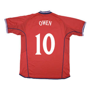 England 2002-04 Away Shirt (XXL) (Excellent) (Owen 10)_2