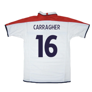 England 2003-05 Home Shirt (XXL) (Very Good) (Carragher 16)_1