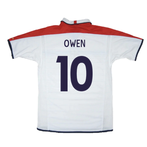 England 2003-05 Home Shirt (S) (Very Good) (Owen 10)_1