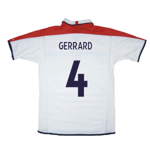 England 2003-05 Home Shirt (Excellent) (Gerrard 4)_1