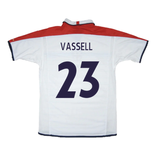 England 2003-05 Home Shirt (Good) (Vassell 23)_1