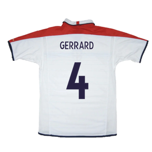 England 2003-05 Home Shirt (Womens) (10) (Excellent) (Gerrard 4)_1