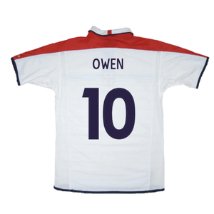 England 2003-05 Home Shirt (Women\\\'s 16) (Excellent) (Owen 10)_1