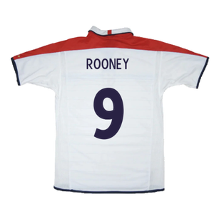 England 2003-05 Home Shirt (Womens) (10) (Excellent) (Rooney 9)_1