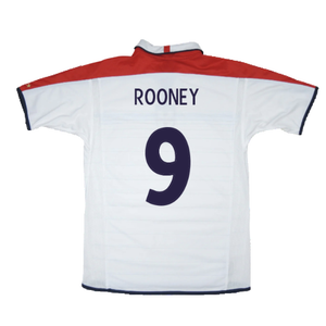 England 2003-05 Home Shirt (XL) (Excellent) (ROONEY 9)_2