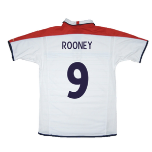 England 2003-05 Home Shirt (XXL) (Excellent) (ROONEY 9)_2