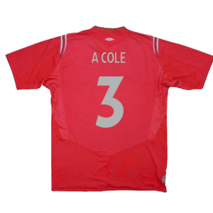 England 2004-06 Away Shirt (M) (Very Good) (A Cole 3)_1