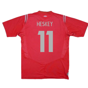 England 2004-2006 Away Shirt (Excellent) (Heskey 11)_1