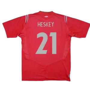 England 2004-06 Away Shirt (XL) (Good) (Heskey 21)_1