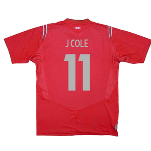 England 2004-06 Away Shirt (L) (Excellent) (J COLE 11)_1