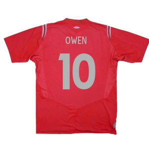 England 2004-06 Away Shirt (XXL) (Excellent) (Owen 10)_1