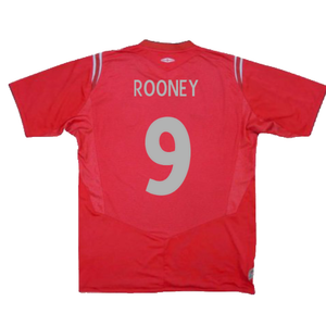 England 2004-06 Away Shirt (XXL) (Excellent) (Rooney 9)_1